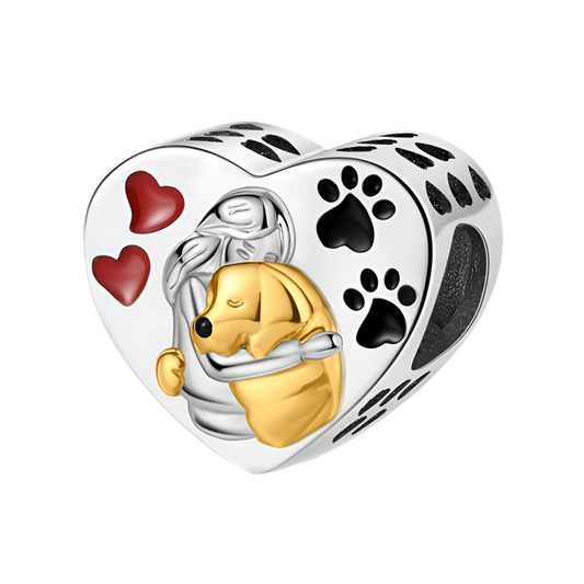 Charm Amor animal | Plata 925 | Compatible con Pandora