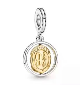 Charm Colgante Anden 9 3/4 | Plata 925 | Compatible con Pandora