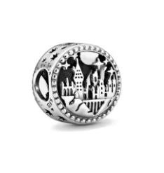 Charm Castillo Hogwarts | Plata 925 | Compatible con Pandora