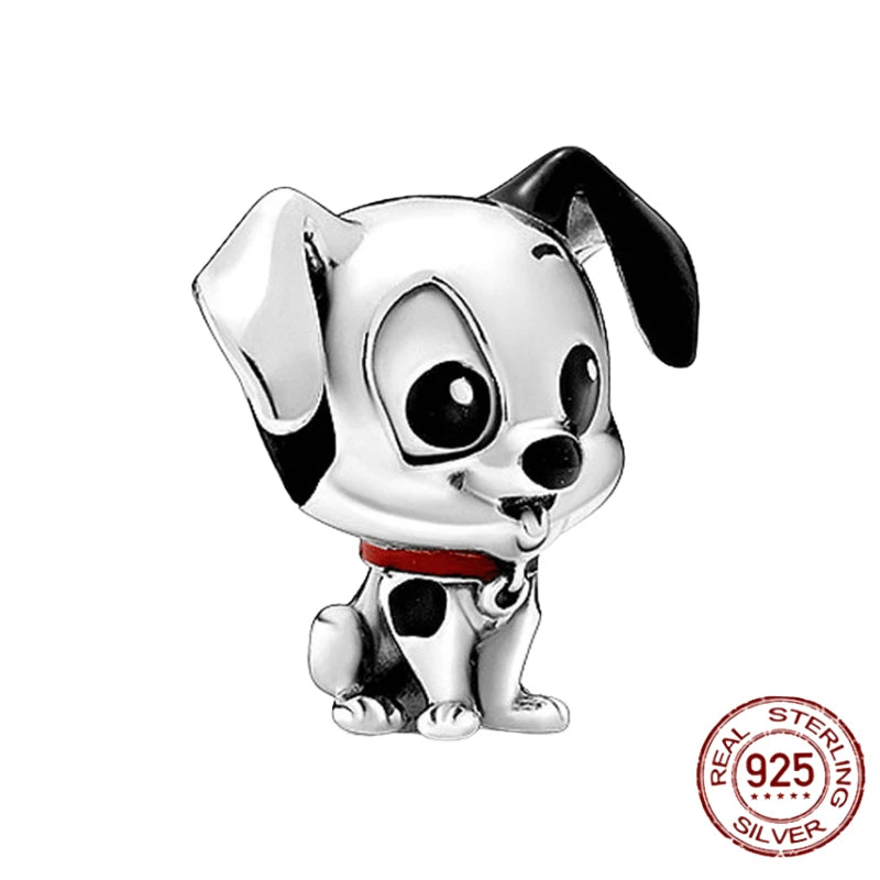Charm 101 Dalmatas Inspirado en Disney | Plata 925 | Compatible con Pandora