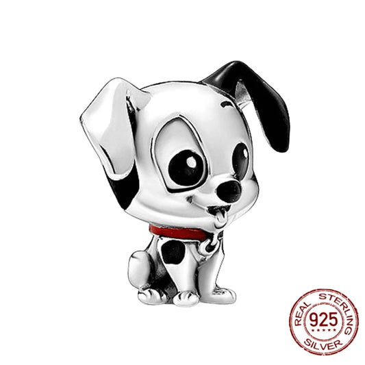 Charm 101 Dalmatas Inspirado en Disney | Plata 925 | Compatible con Pandora