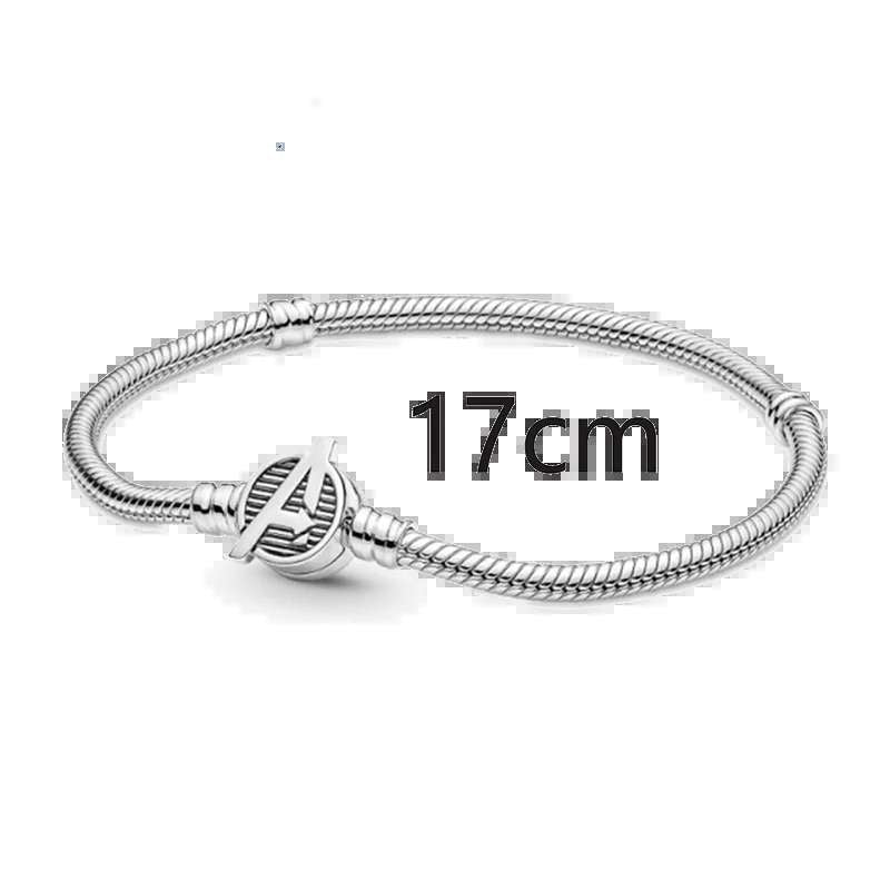 Pulsera Avengers | Plata 925 | Compatible con Pandora