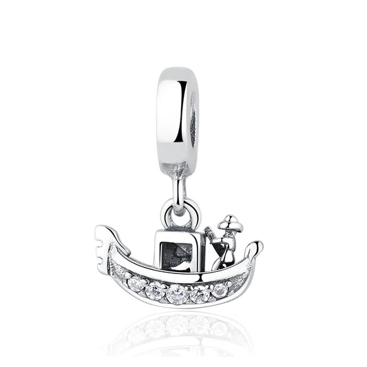 Charm Colgante Gondola | Plata 925 | Compatible con Pandora