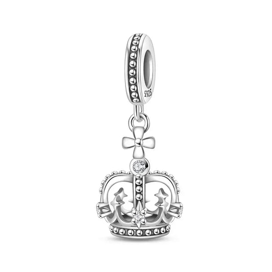 Charm Colgante Corona | Plata 925 | Compatible con Pandora