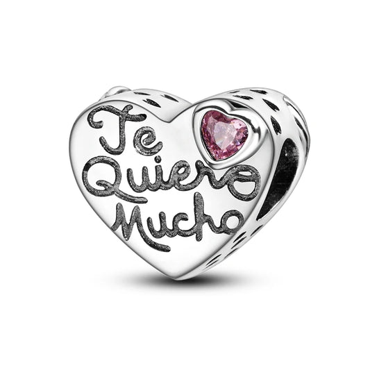 Ciondolo Ti amo | Argento 925 | Compatibile con Pandora 