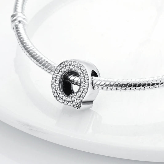 Charm Abecedario Q | Plata 925 | Compatible con Pandora