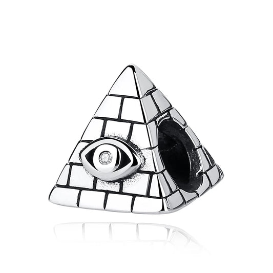 Charm Piramide Viaje | Plata 925 | Compatible con Pandora