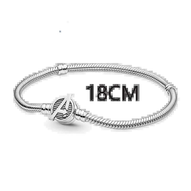 Pulsera Avengers | Plata 925 | Compatible con Pandora